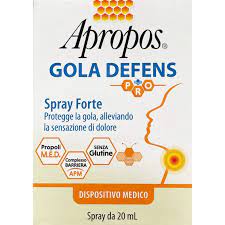 APROPOS GOLA DEFENS PRO SPRAY FORTE 20 ML - Farmastop