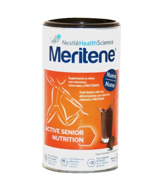 MERITENE FORZA E VITALITA' CIOCCOLATO 270 G - Farmastop