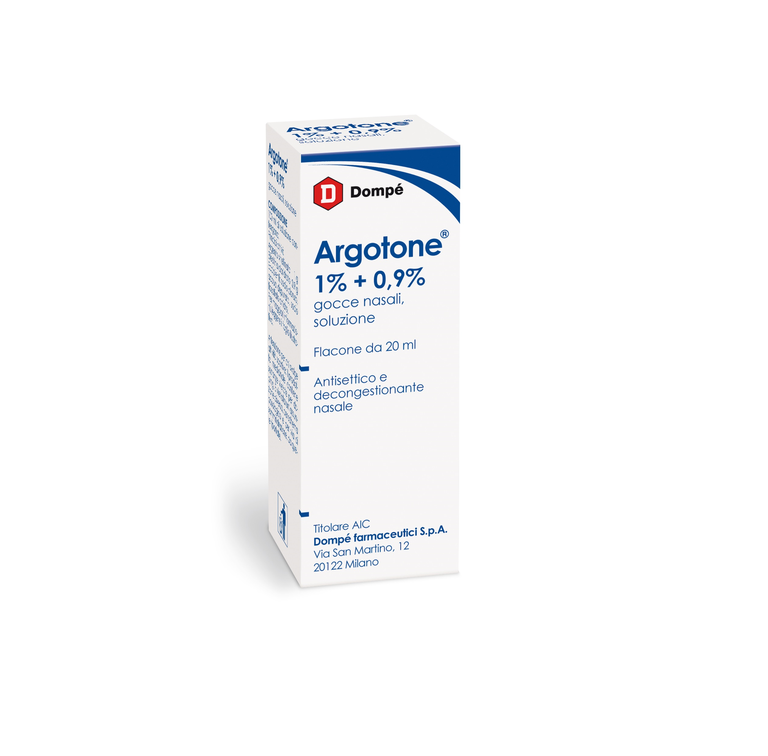 ARGOTONE*GTT RINO 20ML 1%+0,9% - Farmastop