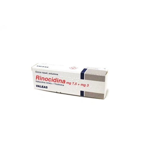 RINOCIDINA*NAS GTT 15ML7,5+3MG - Farmastop