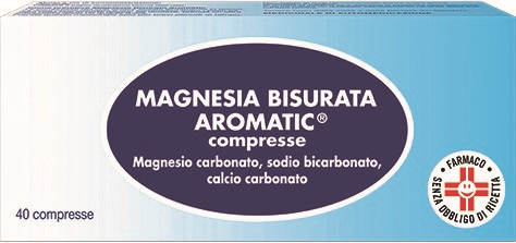 MAGNESIA BISURATA AROM*40CPR - Farmastop