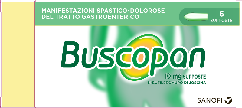BUSCOPAN*6SUPP 10MG - Farmastop