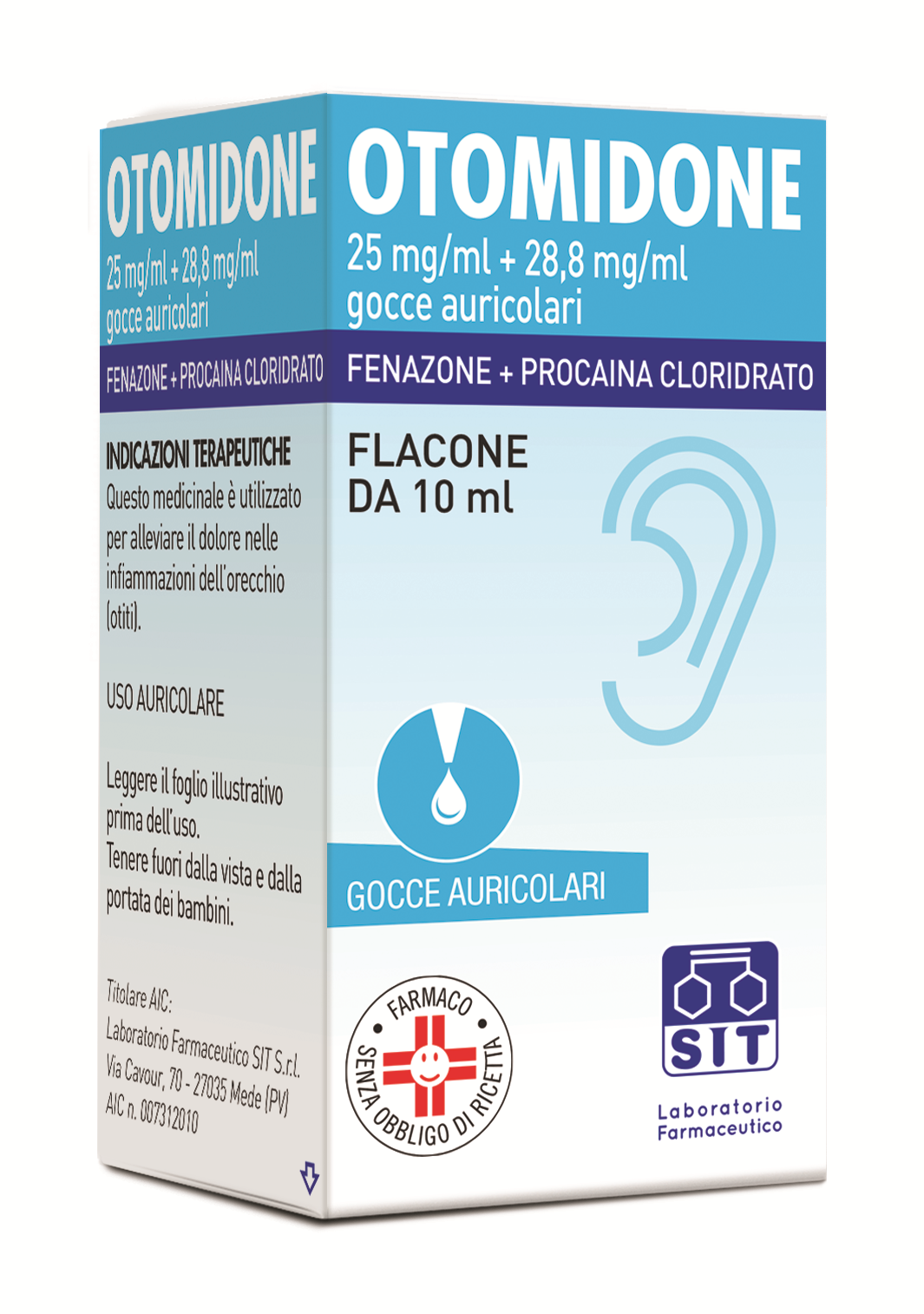 OTOMIDONE*GTT OTO 10ML - Farmastop