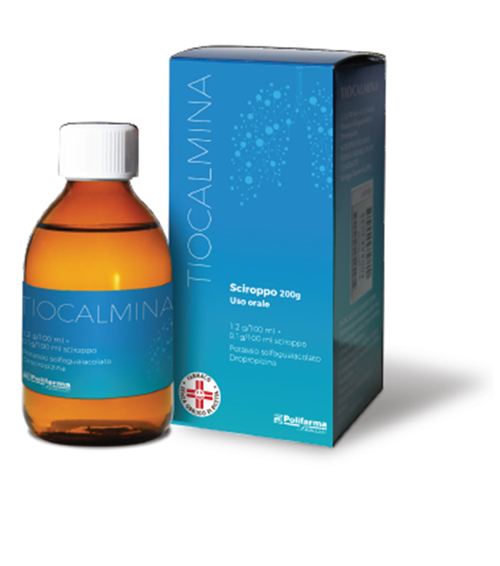 TIOCALMINA*SCIR 200G - Farmastop