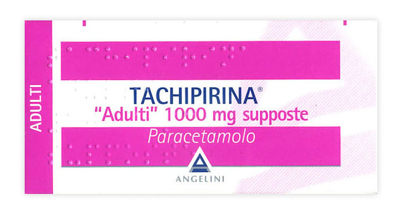 TACHIPIRINA*AD 10SUPP 1000MG - Farmastop