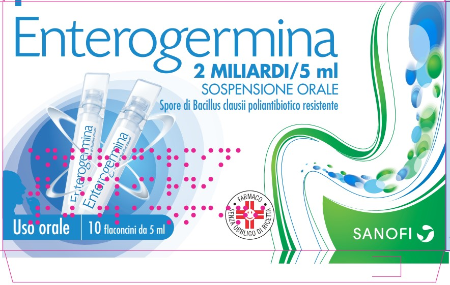 ENTEROGERMINA*OS 10FL 2MLD/5ML - Farmastop
