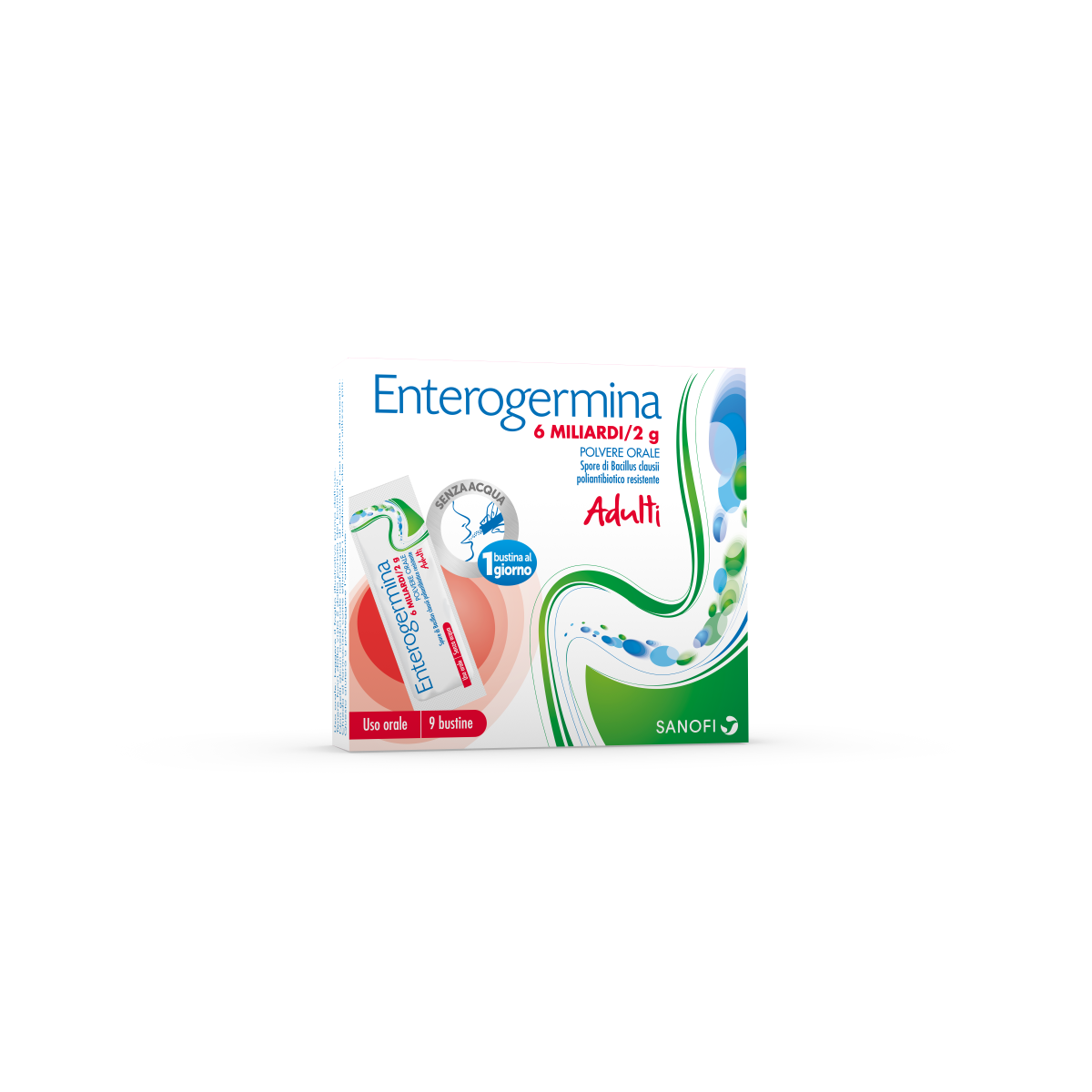 ENTEROGERMINA*OS 9BS 6MLD/2G - Farmastop