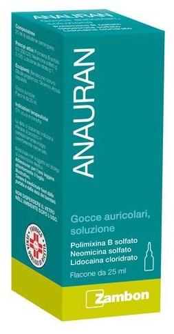 ANAURAN*GTT AURIC FL 25ML - Farmastop