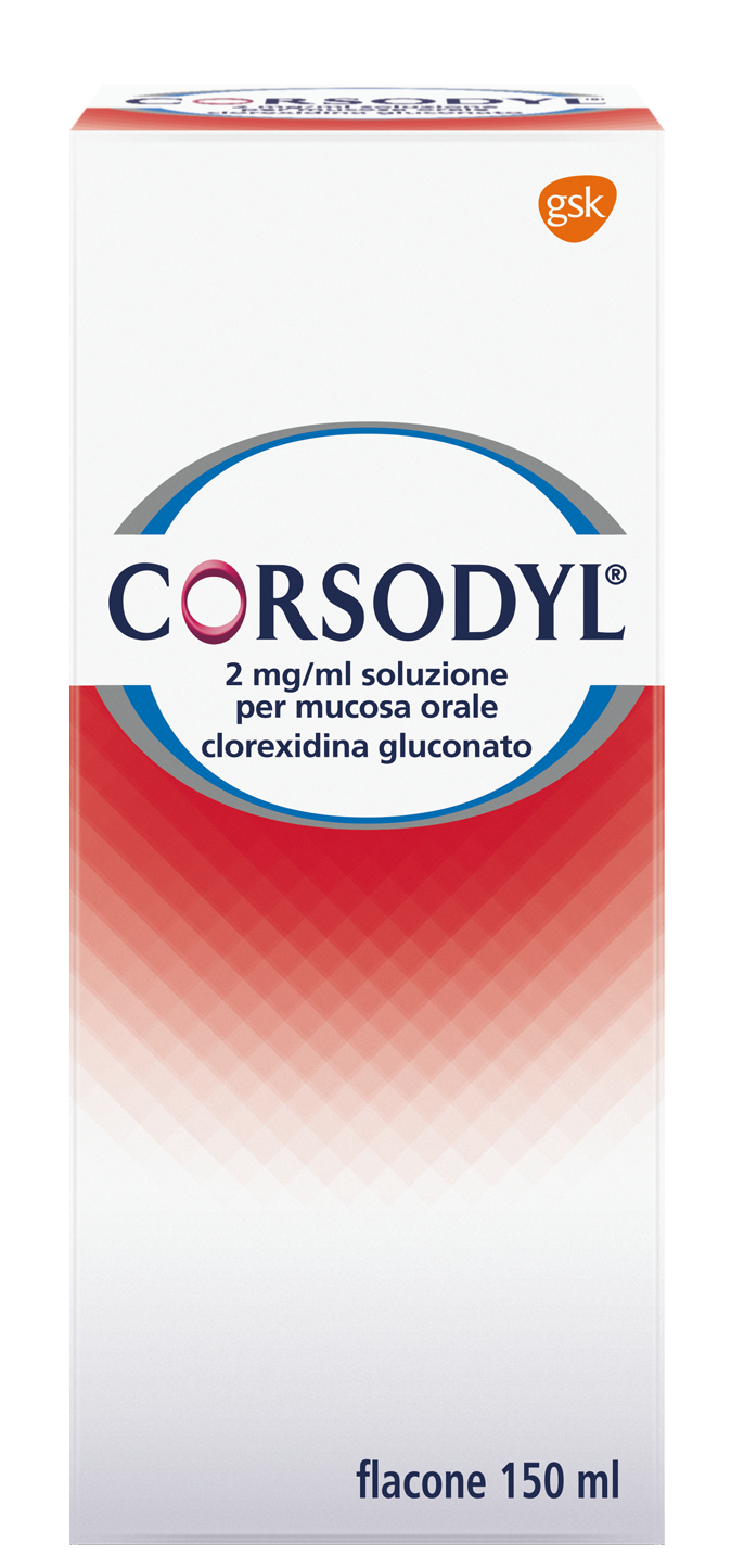 CORSODYL*SOLUZ 150ML 200MG/100 - Farmastop