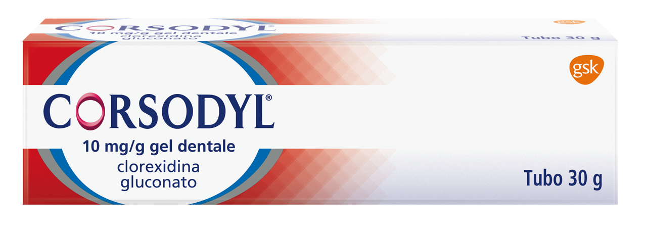 CORSODYL*GEL DENT 30G 1G/100G - Farmastop
