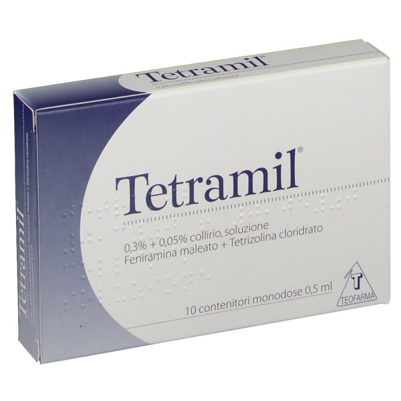 TETRAMIL*10FL MONOD 0,5ML - Farmastop