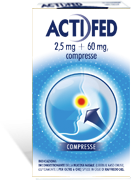 ACTIFED*12CPR 2,5MG+60MG - Farmastop