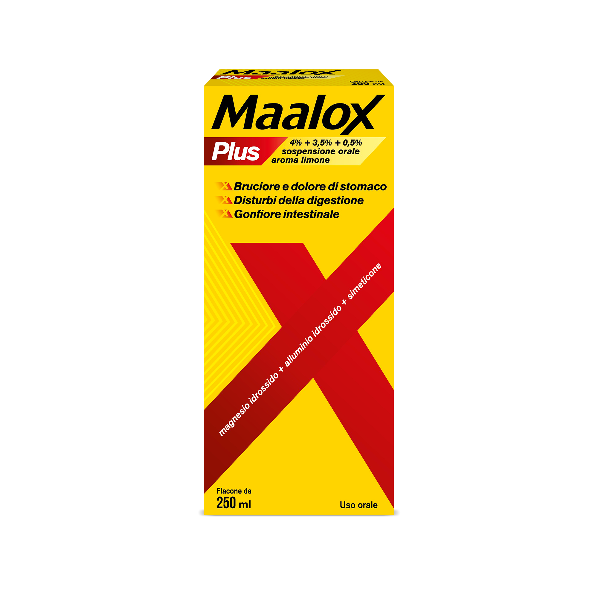MAALOX PLUS*OS SOSP 4+3,5+0,5% - Farmastop
