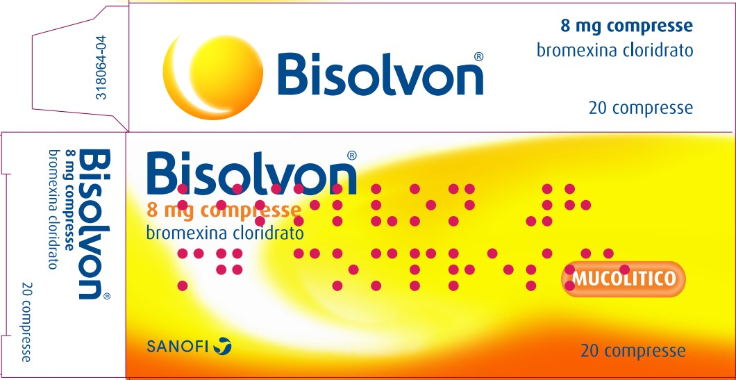 BISOLVON*20CPR 8MG - Farmastop