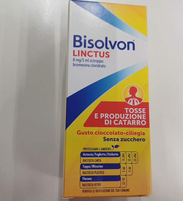 BISOLVON*SCIR FL 200ML 8MG/5ML - Farmastop