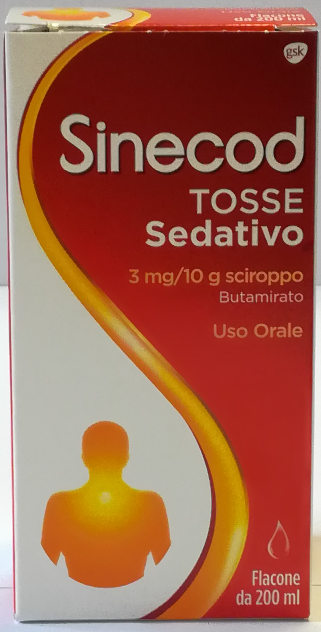 SINECOD TOSSE SED*200ML3MG/10G - Farmastop