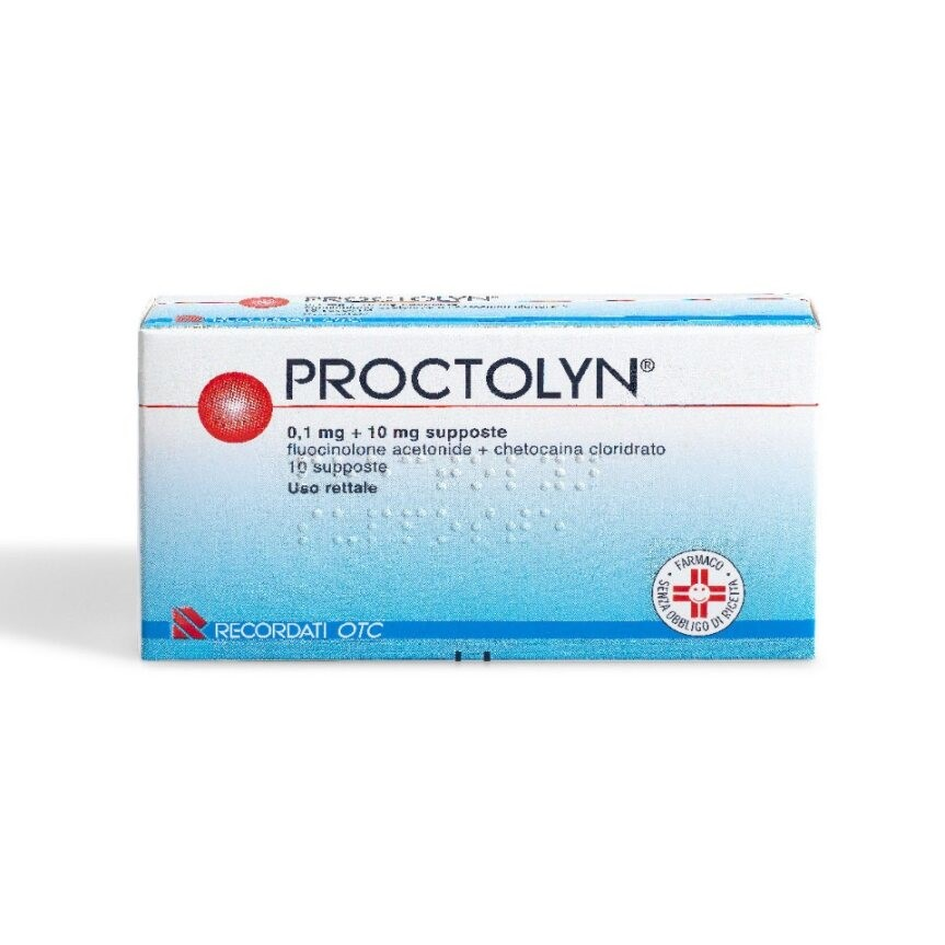 PROCTOLYN*10SUPP 0,1MG+10MG - Farmastop