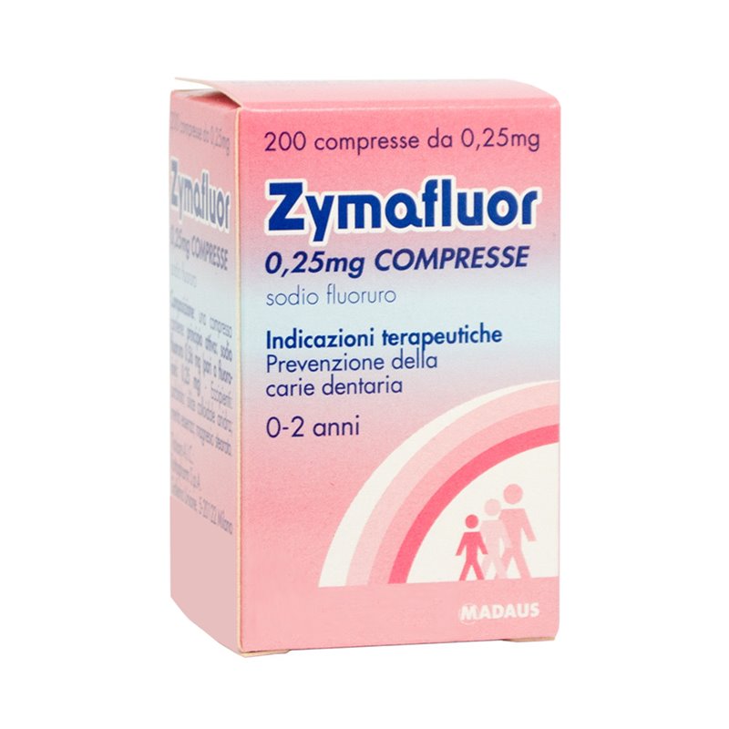 ZYMAFLUOR*200CPR 0,25MG - Farmastop