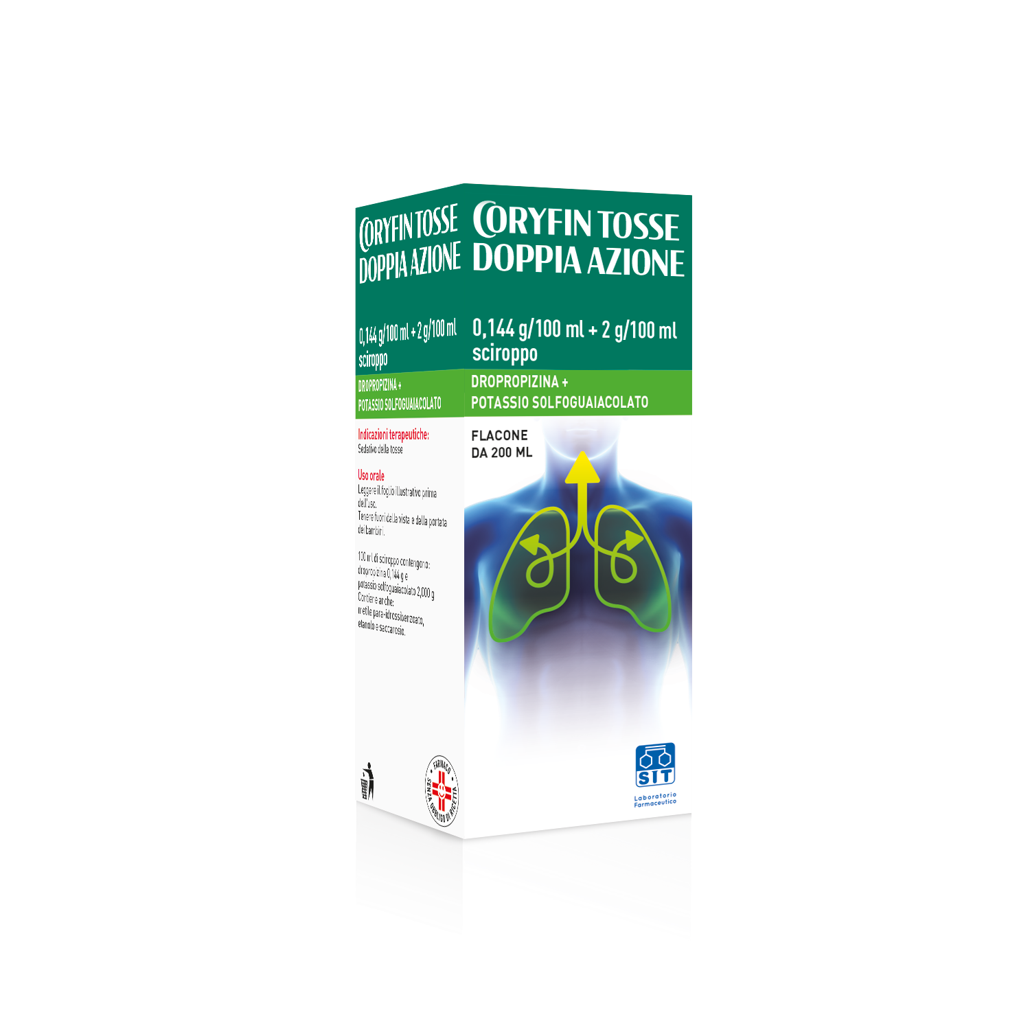 CORYFIN TOSSE DOPPIA AZ*200ML - Farmastop