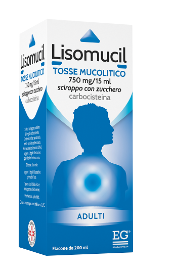 LISOMUCIL TOSSE MUC*AD SCIR 5% - Farmastop