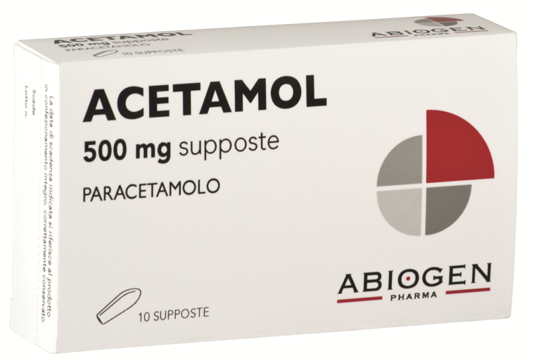 ACETAMOL*10SUPP 500MG - Farmastop