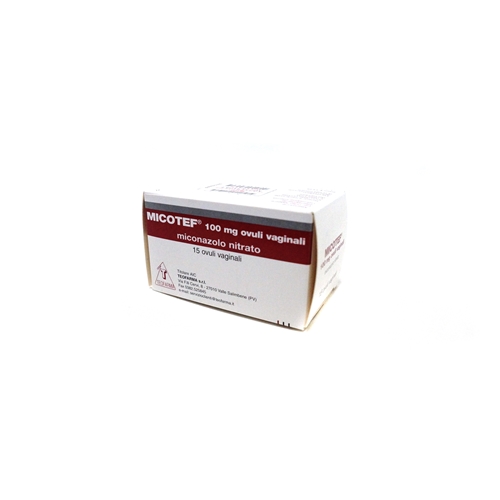 MICOTEF*15 OV VAG 100MG - Farmastop