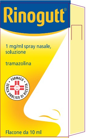 RINOGUTT*SPRAY NASALE 10ML - Farmastop