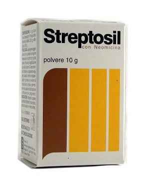 STREPTOSIL NEOMICINA*POLV 10G - Farmastop