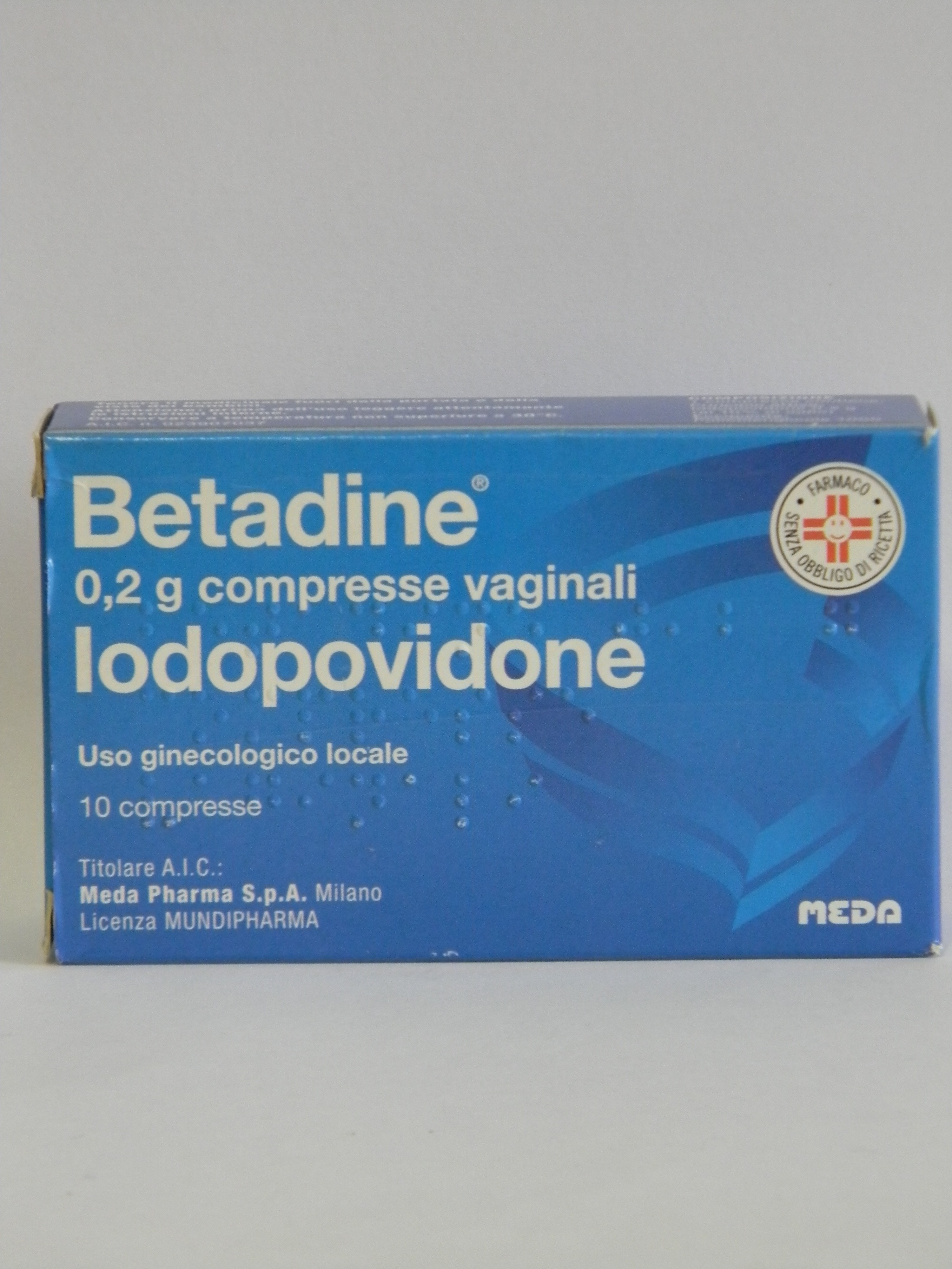 BETADINE*10CPR VAG 200MG - Farmastop