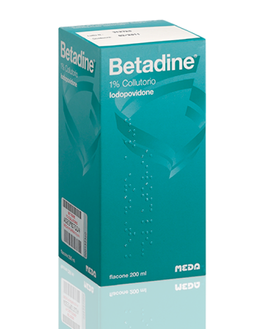 BETADINE*COLLUT FL 200ML 1% - Farmastop
