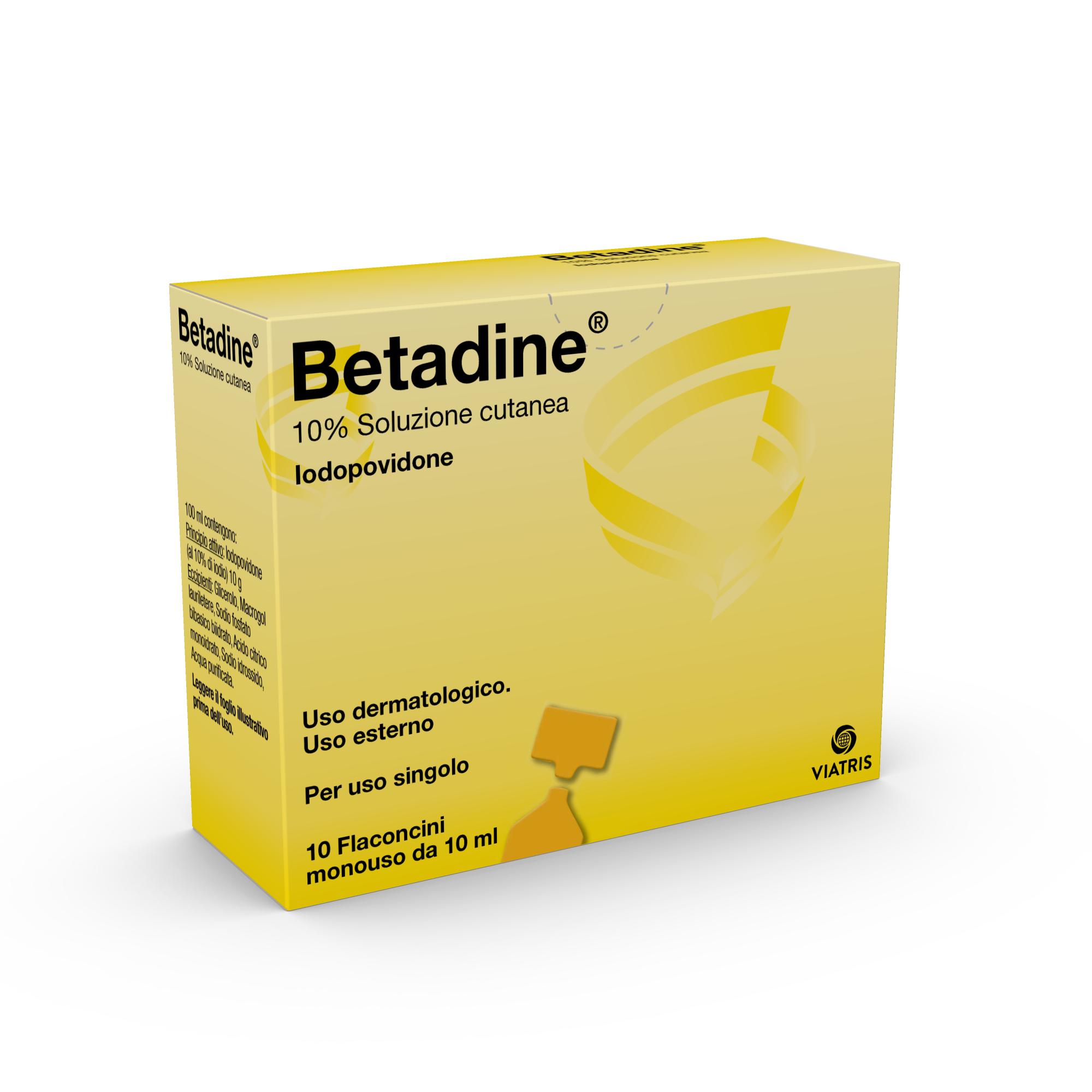 BETADINE*SOL CUT 10FL 10ML 10% - Farmastop