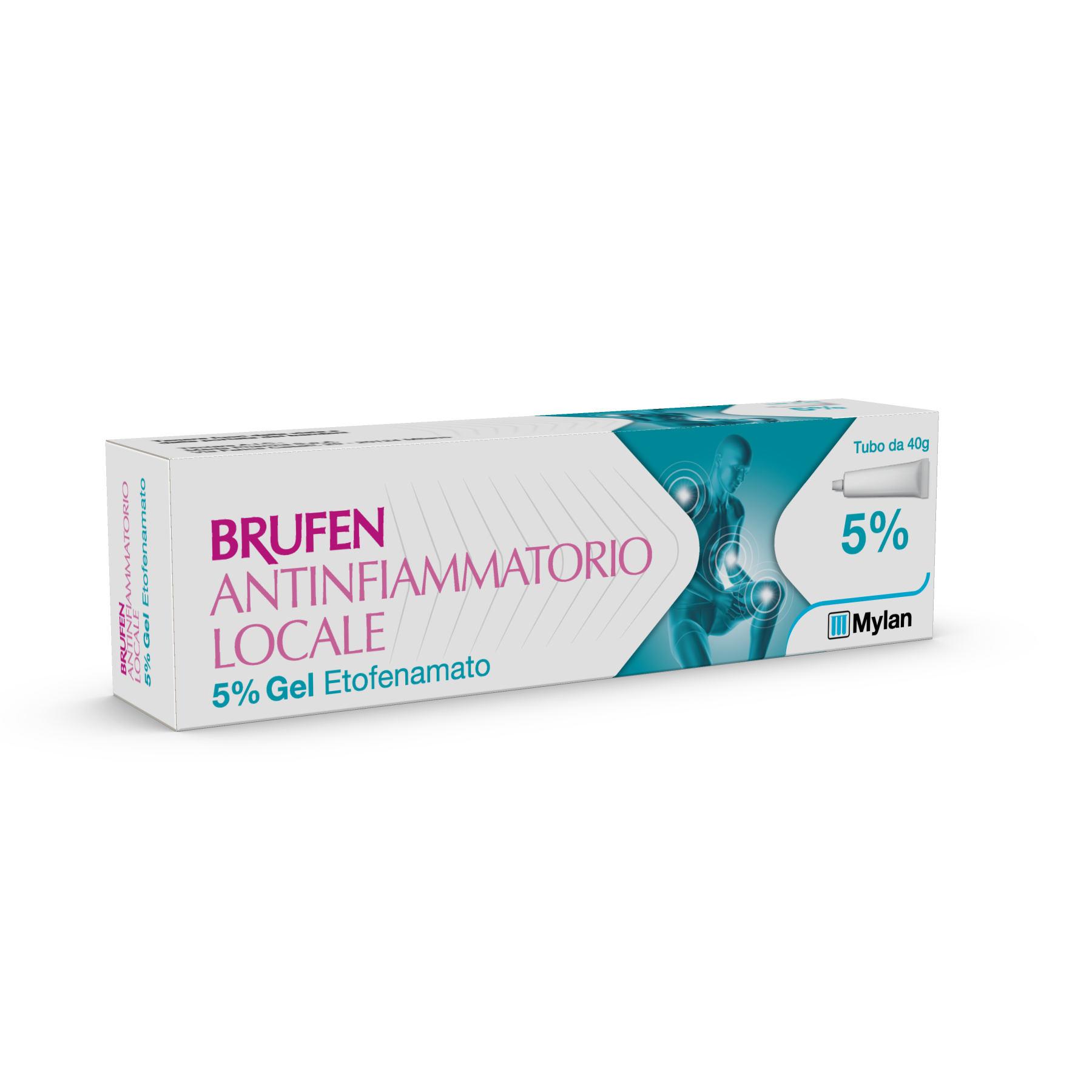 BRUFEN ANTINFIAMMAT*GEL 40G 5% - Farmastop