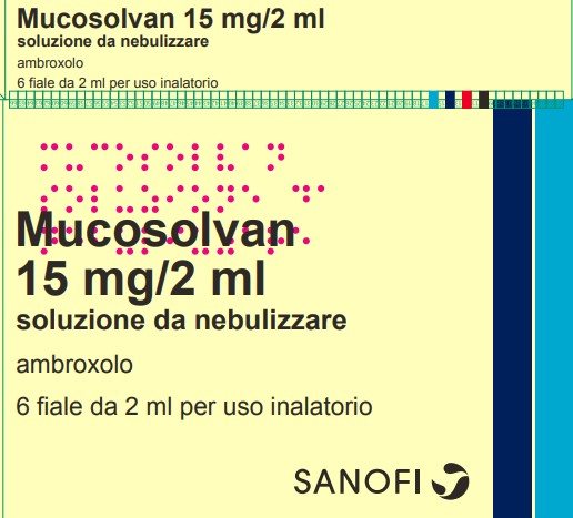 MUCOSOLVAN*NEBUL 6F 15MG 2ML - Farmastop