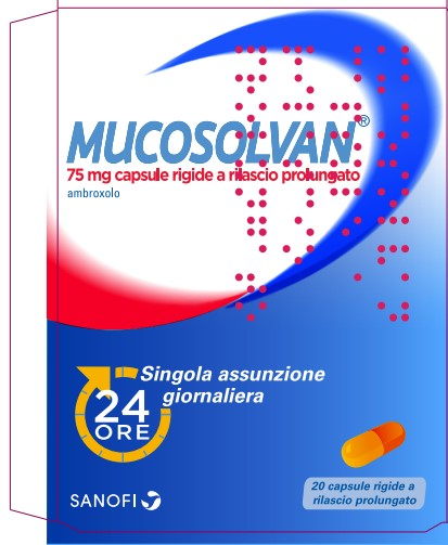 MUCOSOLVAN*20CPS 75MG RP - Farmastop