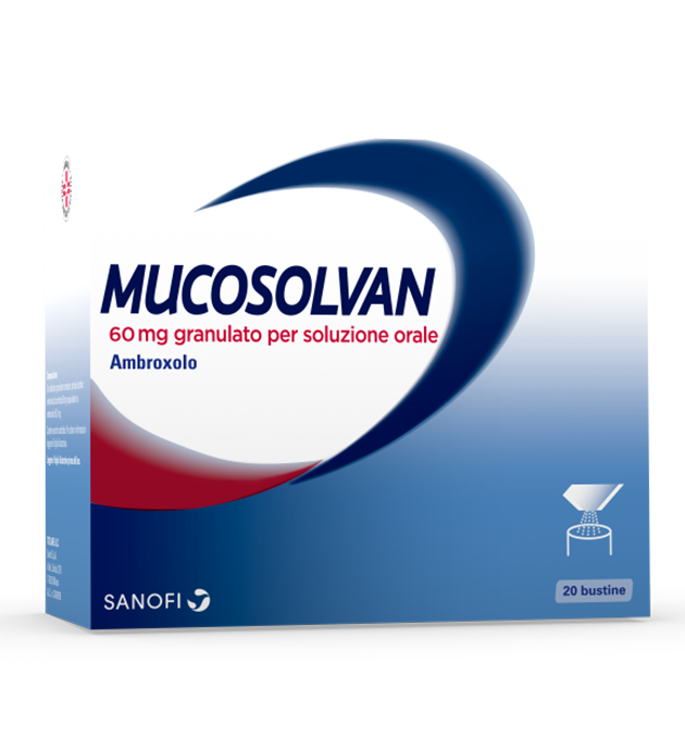 MUCOSOLVAN*AD 20BUST 60MG - Farmastop