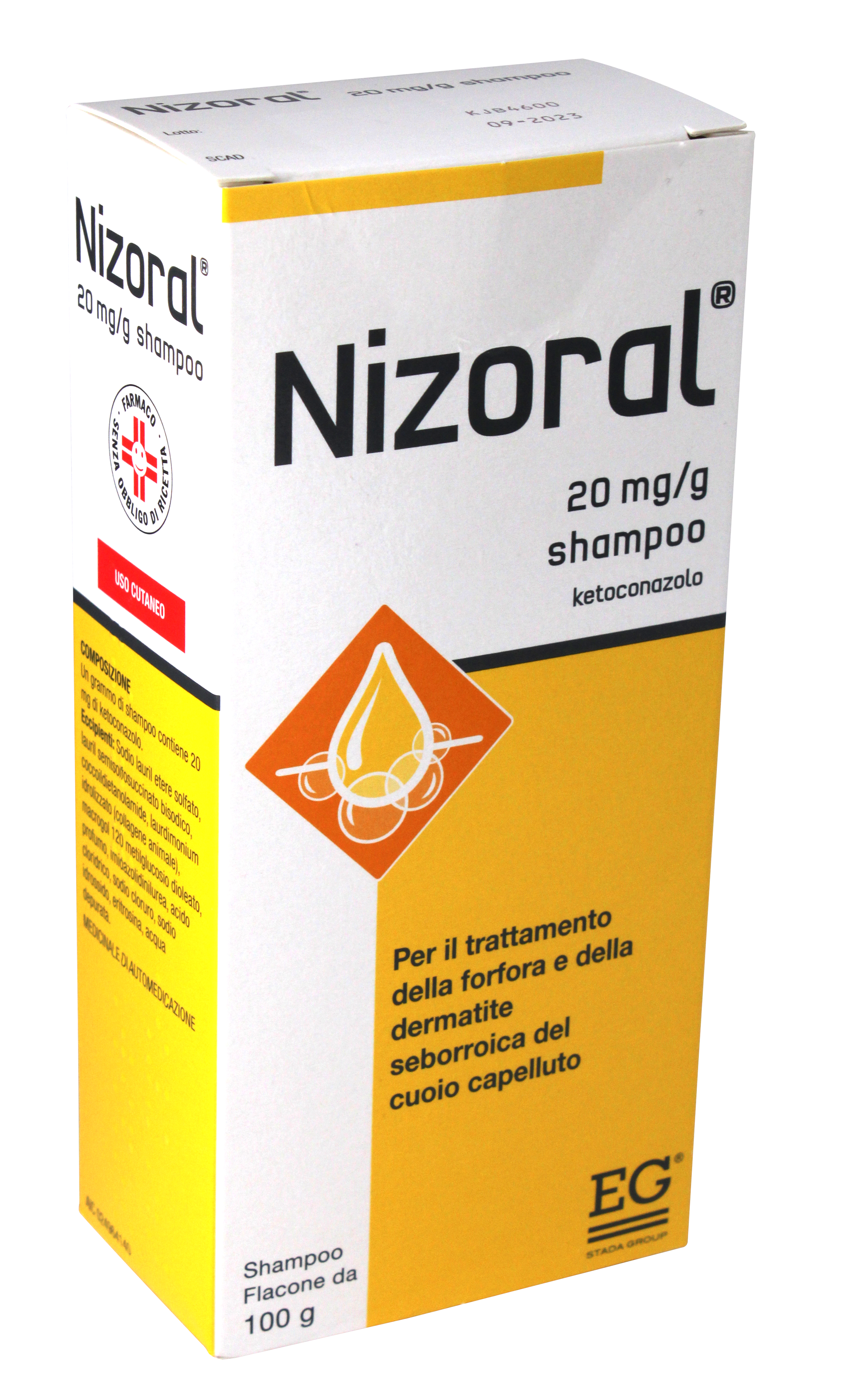 NIZORAL*SHAMPOO FL 100G 20MG/G - Farmastop