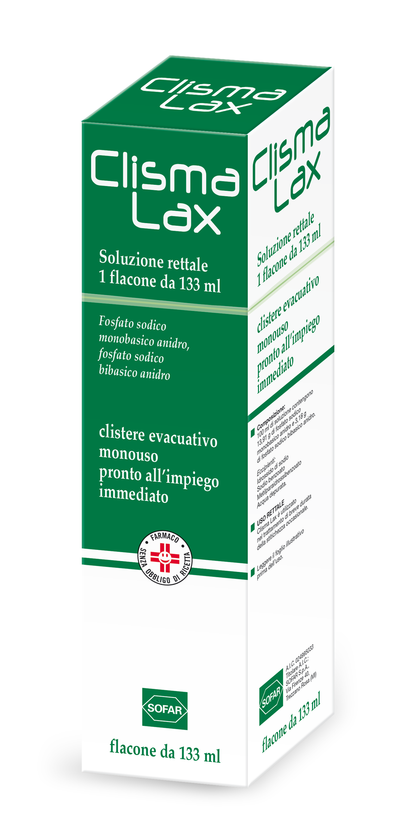 CLISMALAX*1CLISMA 133ML - Farmastop