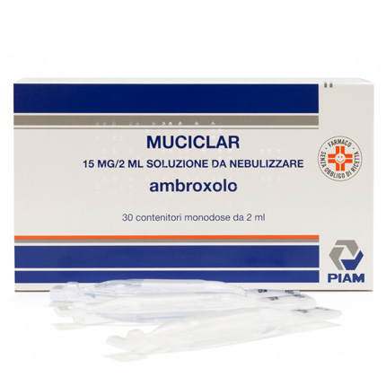MUCICLAR*NEBUL 30FL 15MG 2ML - Farmastop
