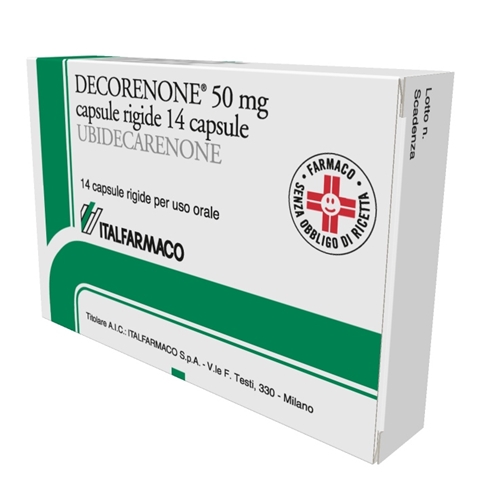 DECORENONE 50*14CPS 50MG - Farmastop