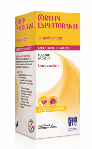 CORYFIN ESPETTORANTE*SCIR200ML - Farmastop