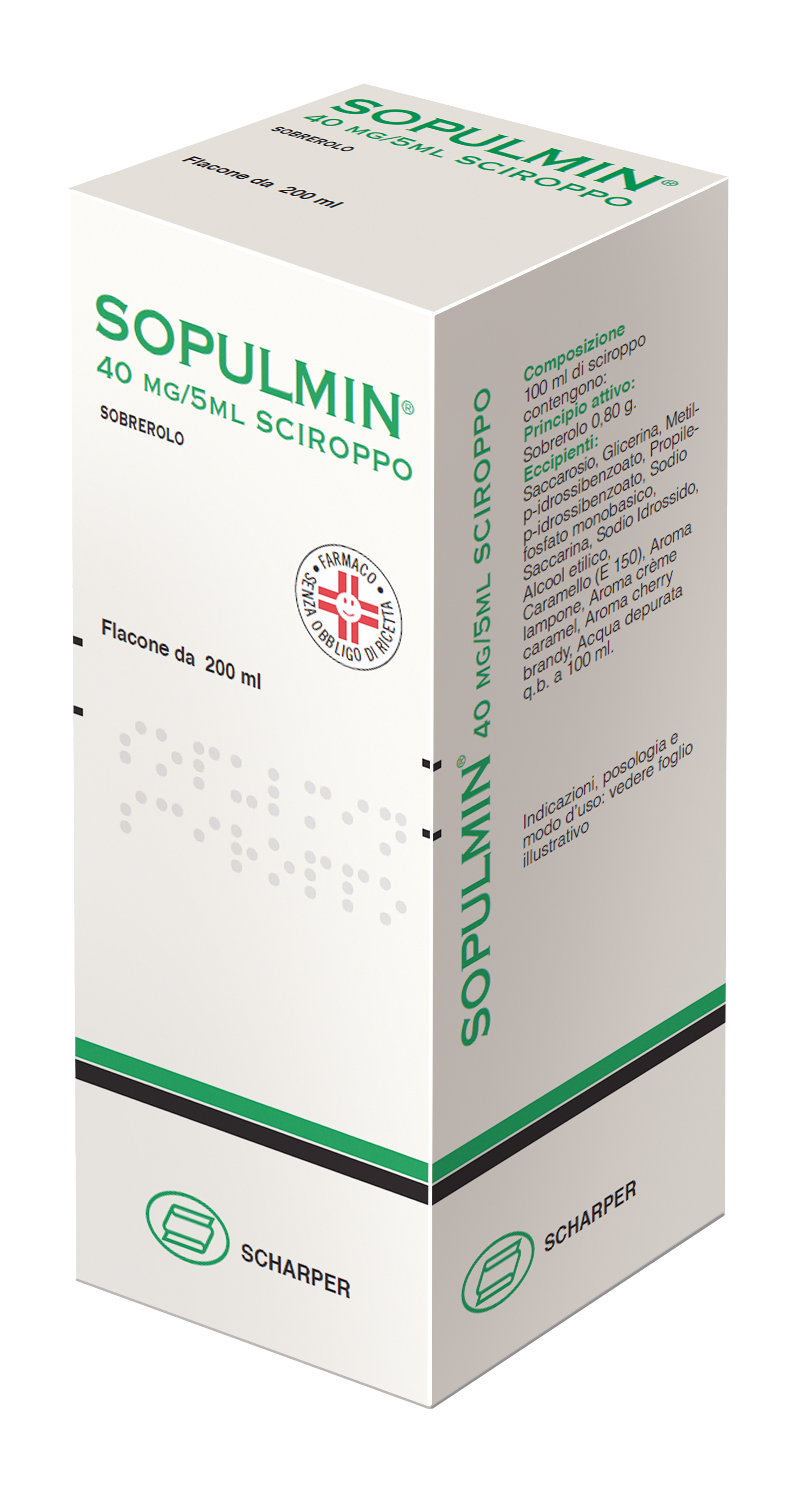 SOPULMIN*SCIR 200ML 0,8G/100ML - Farmastop