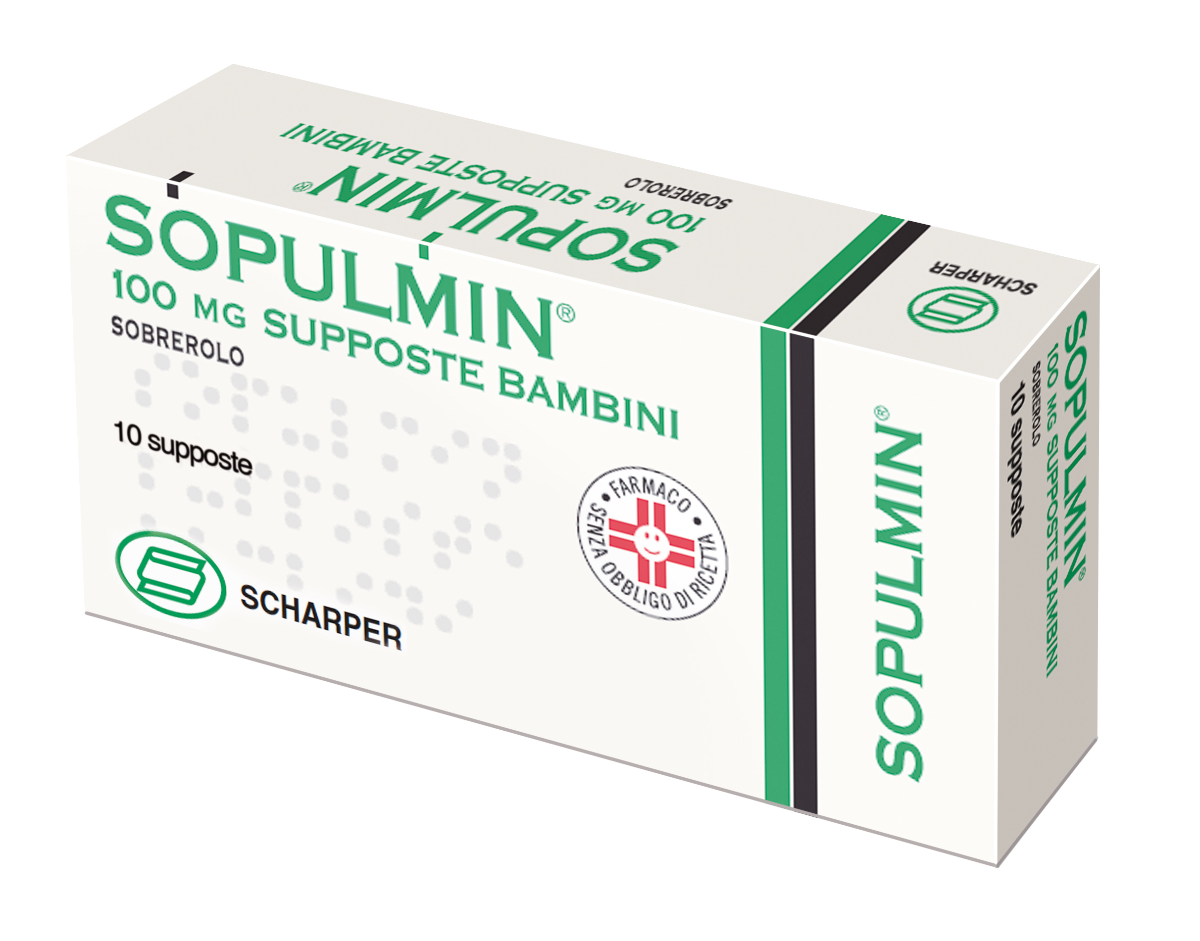 SOPULMIN*BB 10SUPP 100MG - Farmastop