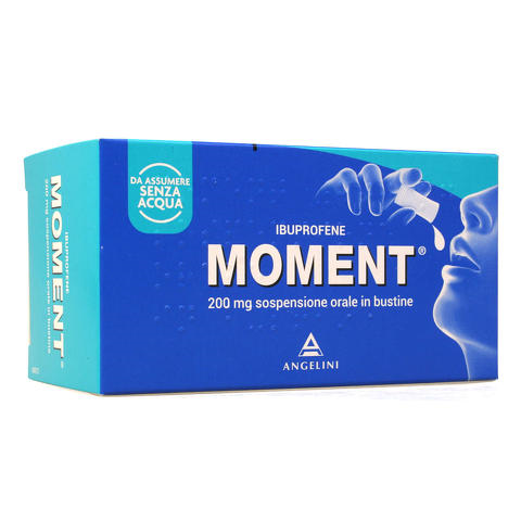 MOMENT*OS SOSP 8BUST 200MG - Farmastop