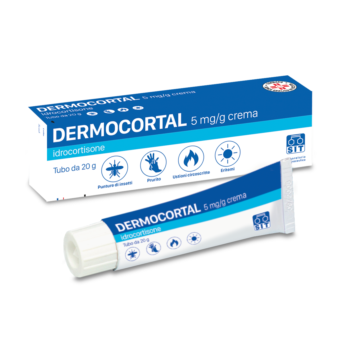 DERMOCORTAL*CREMA 20G 0,5% - Farmastop
