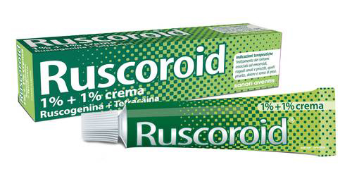 RUSCOROID*CREMA RETT 40G 1%+1% - Farmastop