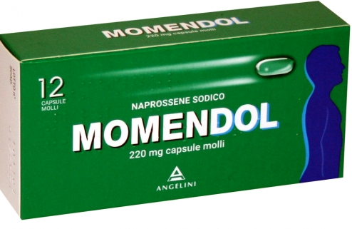 MOMENDOL*12CPS MOLLI 220MG - Farmastop