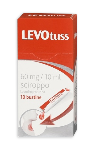 LEVOTUSS*SCIR 10BUST 60MG/10ML - Farmastop