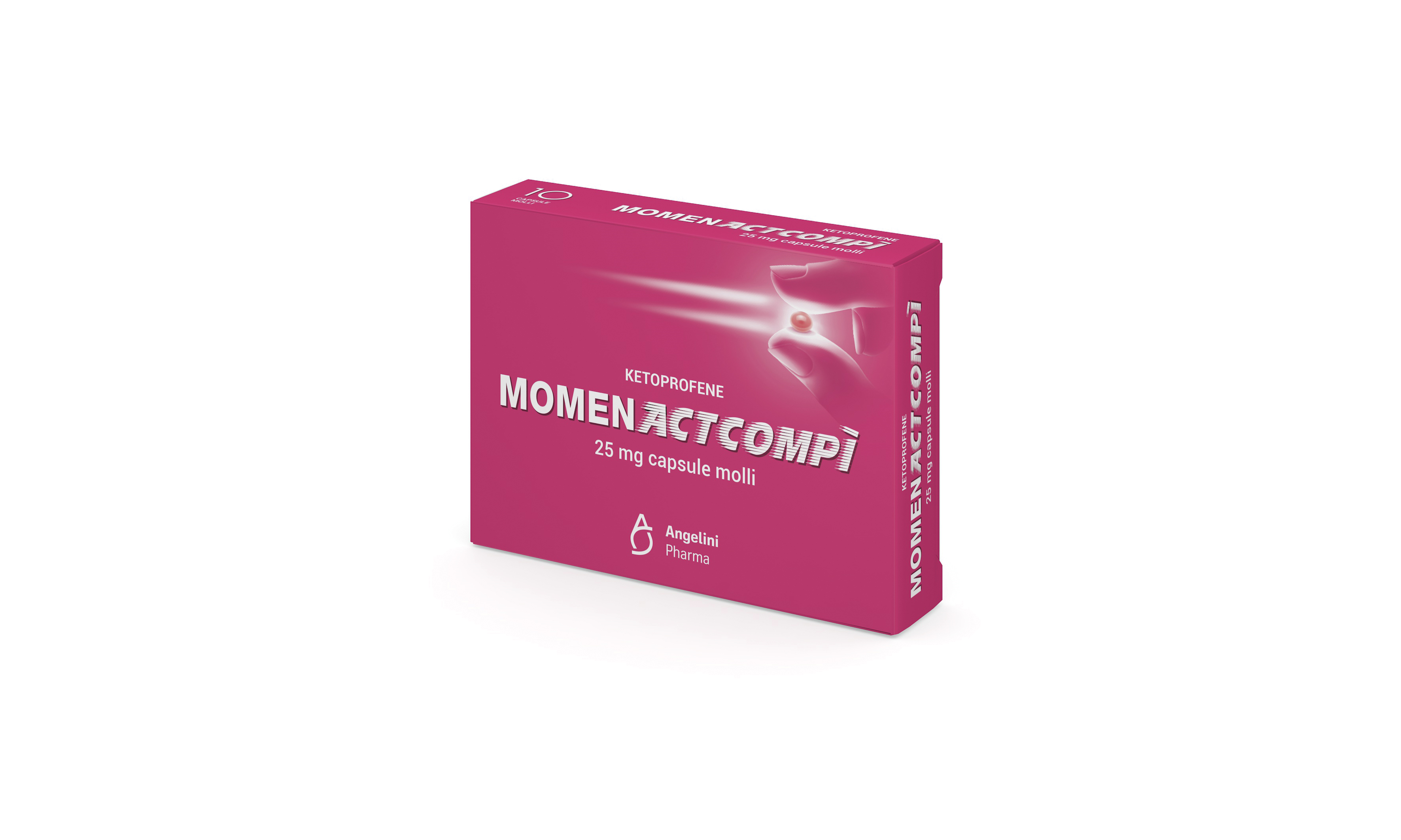 MOMENACTCOMPI'*10CPS MOLLI25MG - Farmastop