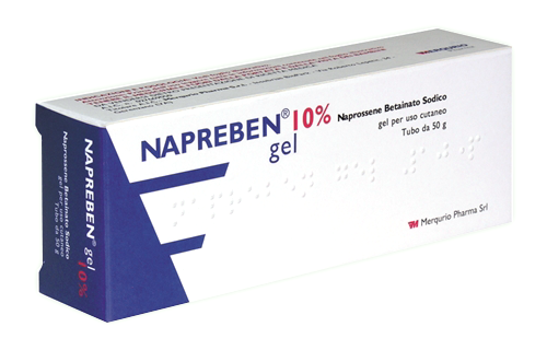 NAPREBEN*GEL 50G 10% - Farmastop