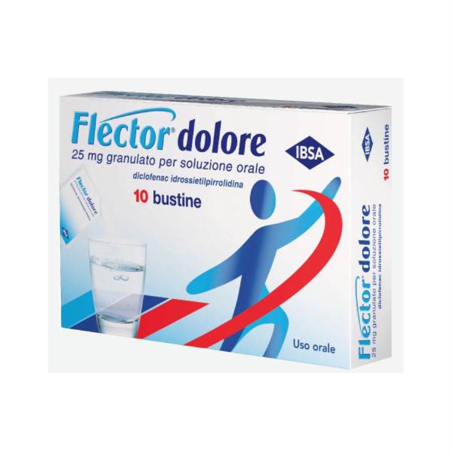 FLECTOR DOLORE*GRAT 10BUST25MG - Farmastop